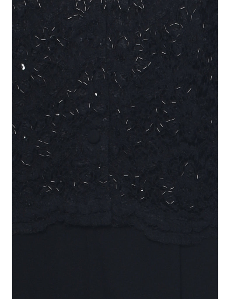 Beaded Jumpsuit - M