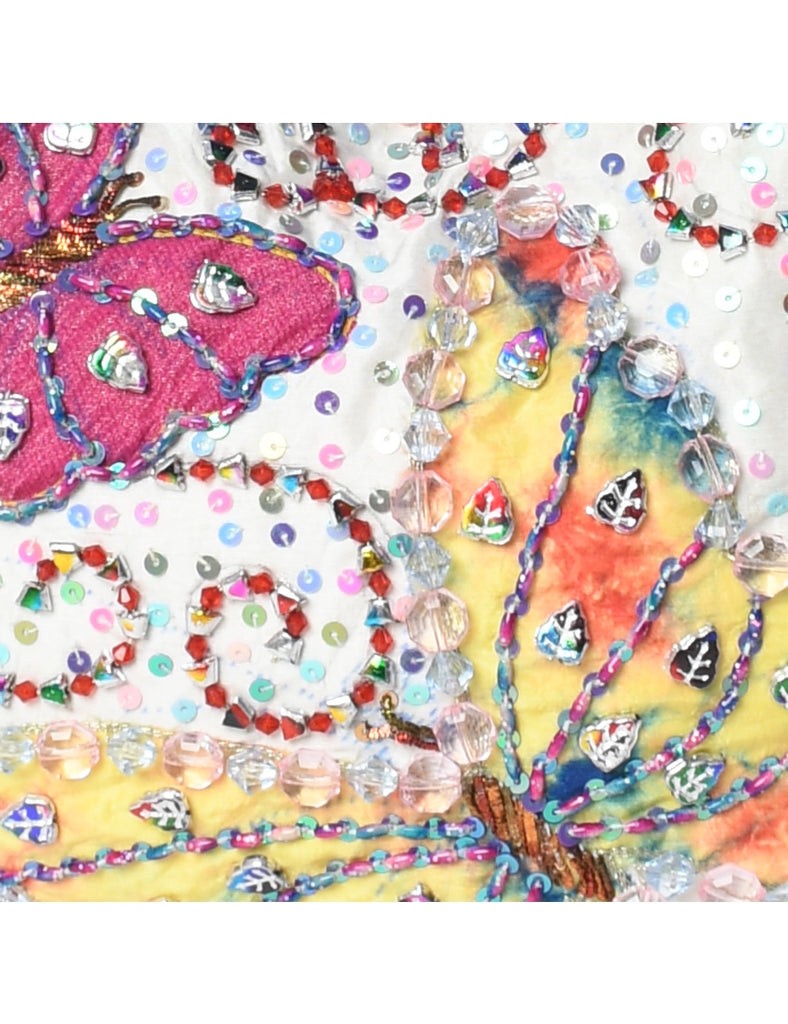 Beaded Knot Bag - S