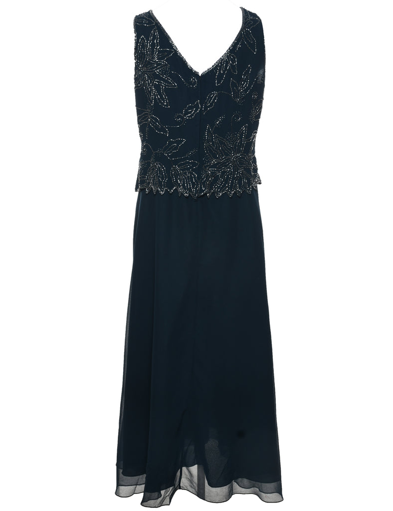 Beaded Party Dress - L