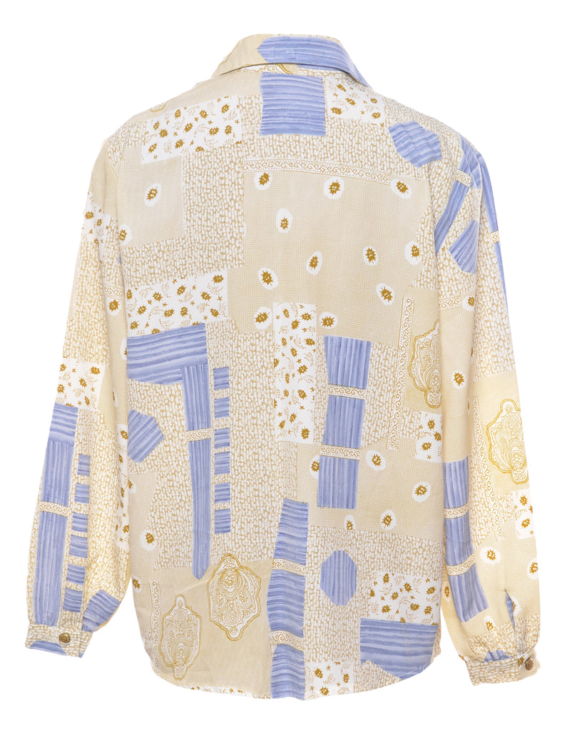 Beige Blouse - L