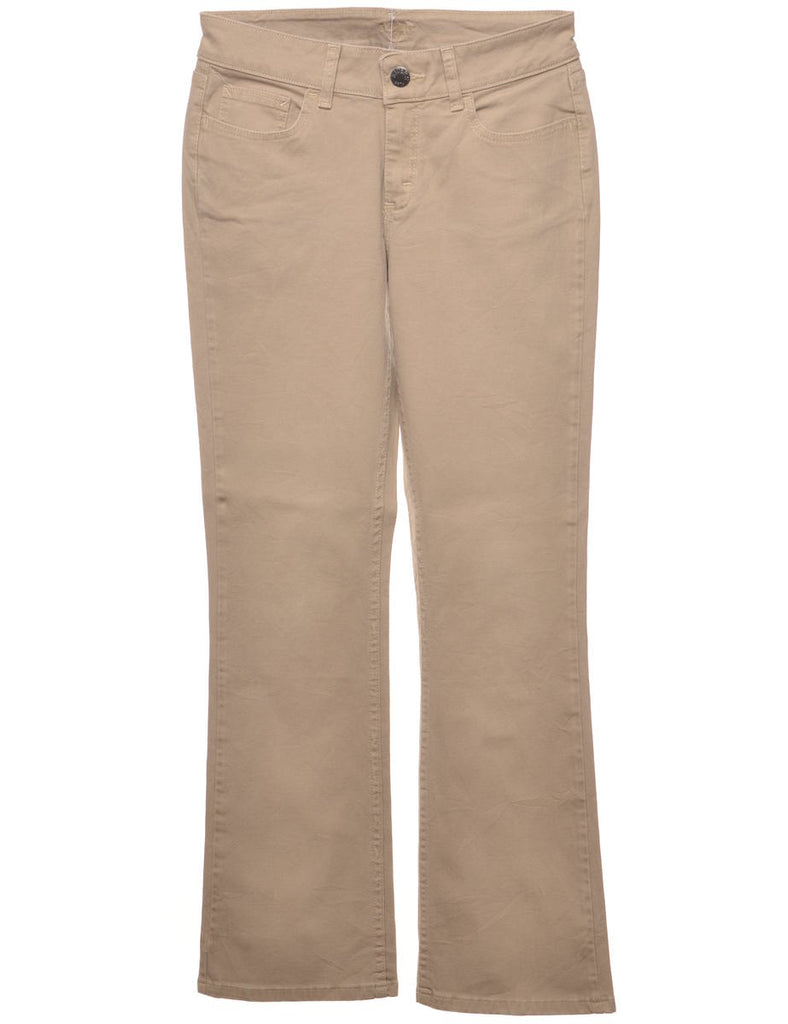 Beige Boot Cut Lee Jeans - W30 L30