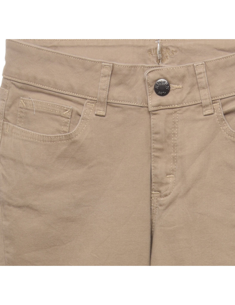Beige Boot Cut Lee Jeans - W30 L30