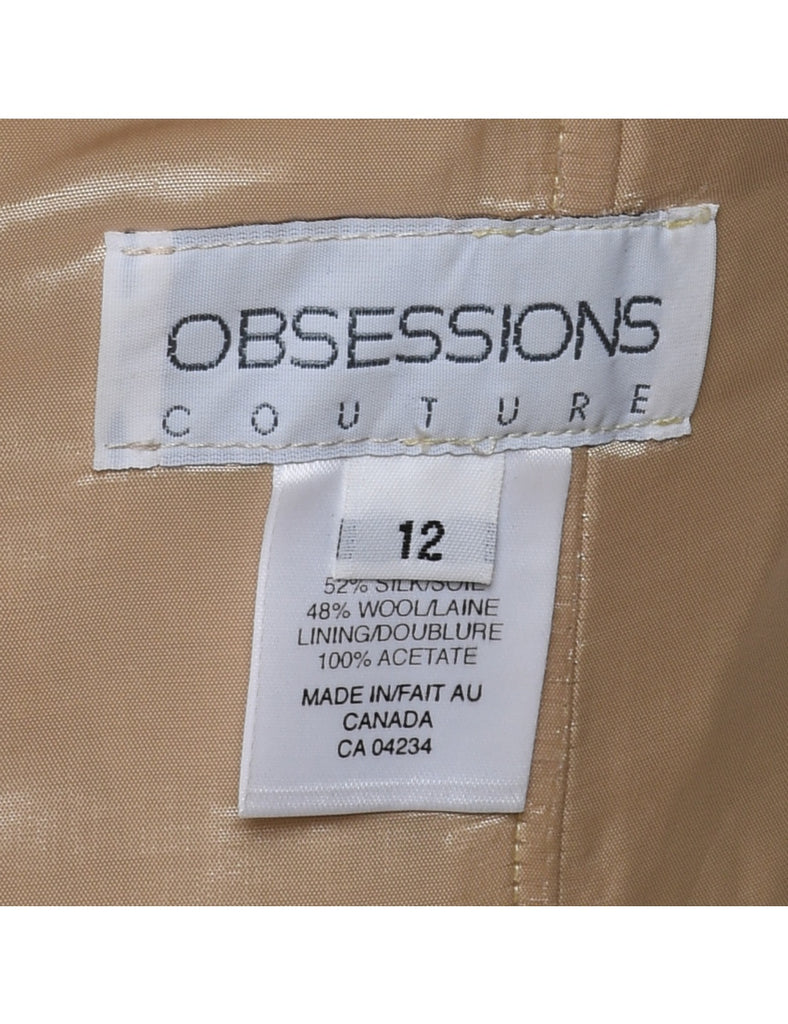 Beige Frilly Corset - S