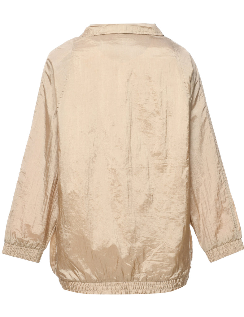 Beige Nylon Jacket - M