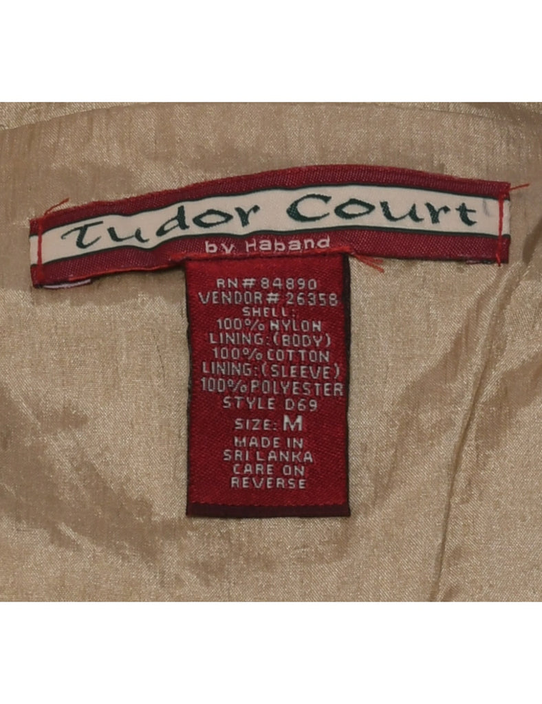 Beige Nylon Jacket - M