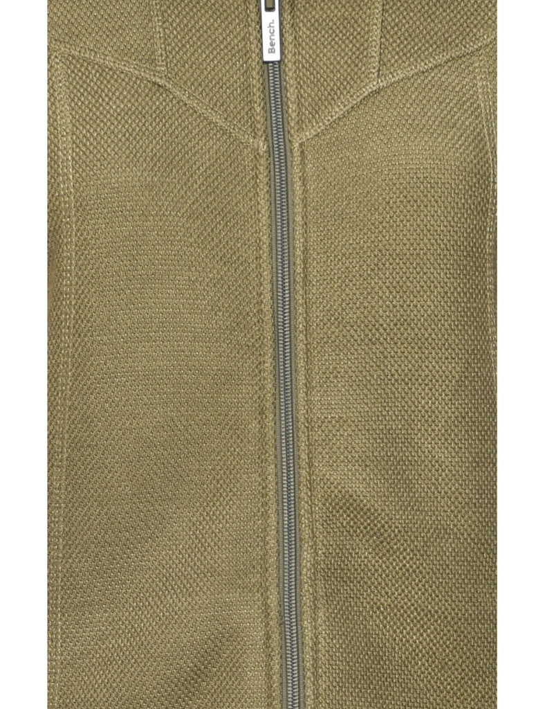Bench Olive Green Track Top - M