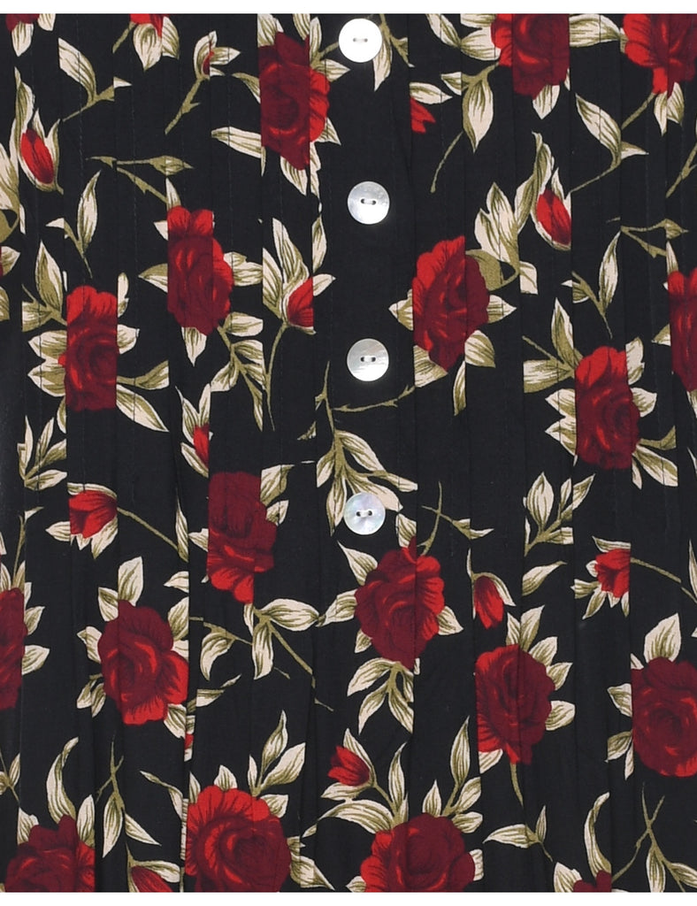 Betsy Lauren Floral Pattern Dress - XXL