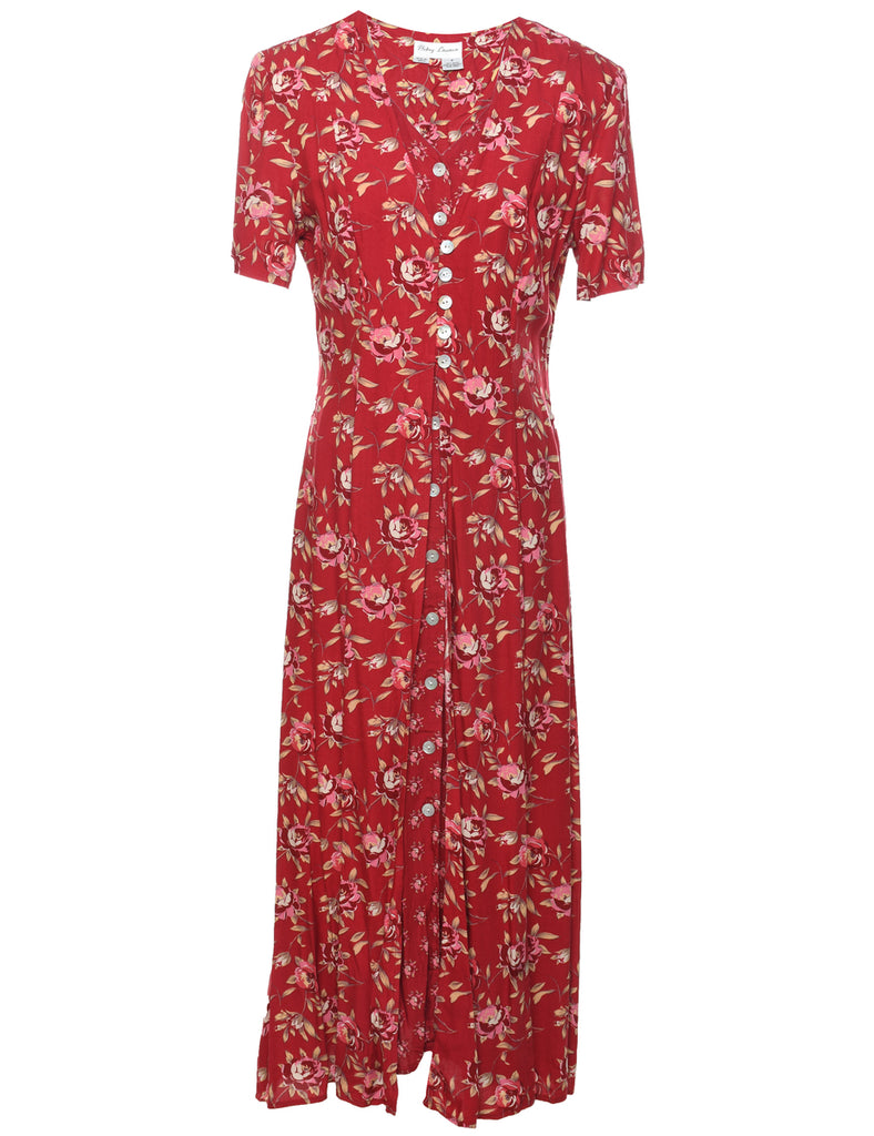 Betsy Lauren Red Dress - M