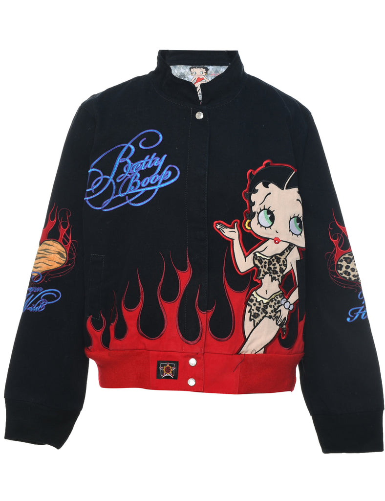 Betty Boop Embroidered Jacket - L