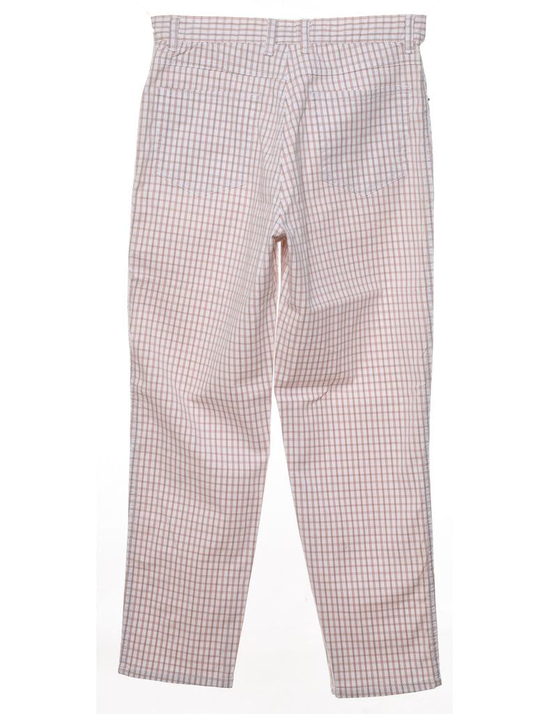 Bill Blass Checked Trousers - W30 L28