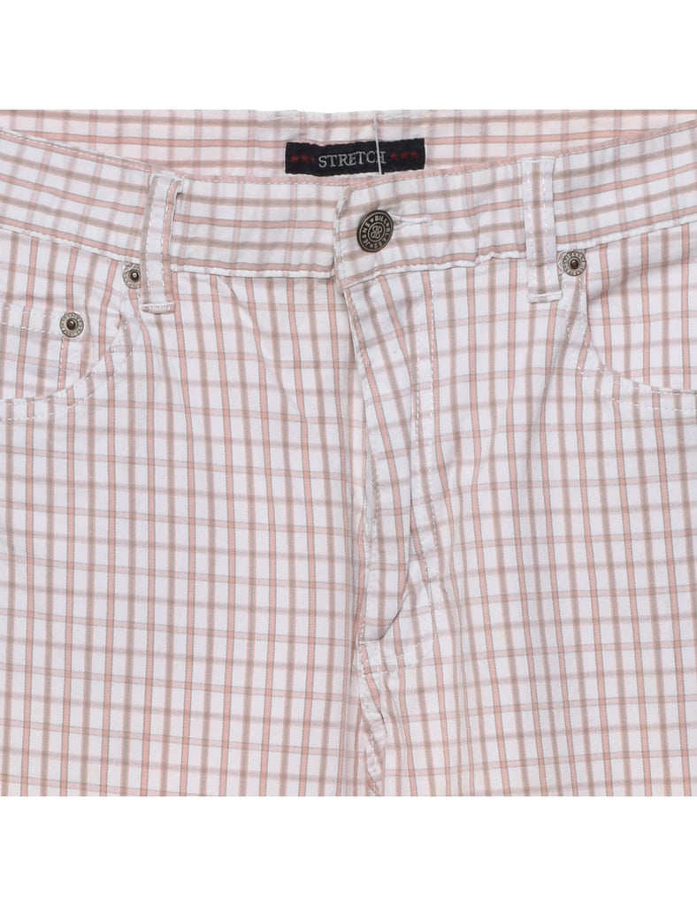 Bill Blass Checked Trousers - W30 L28