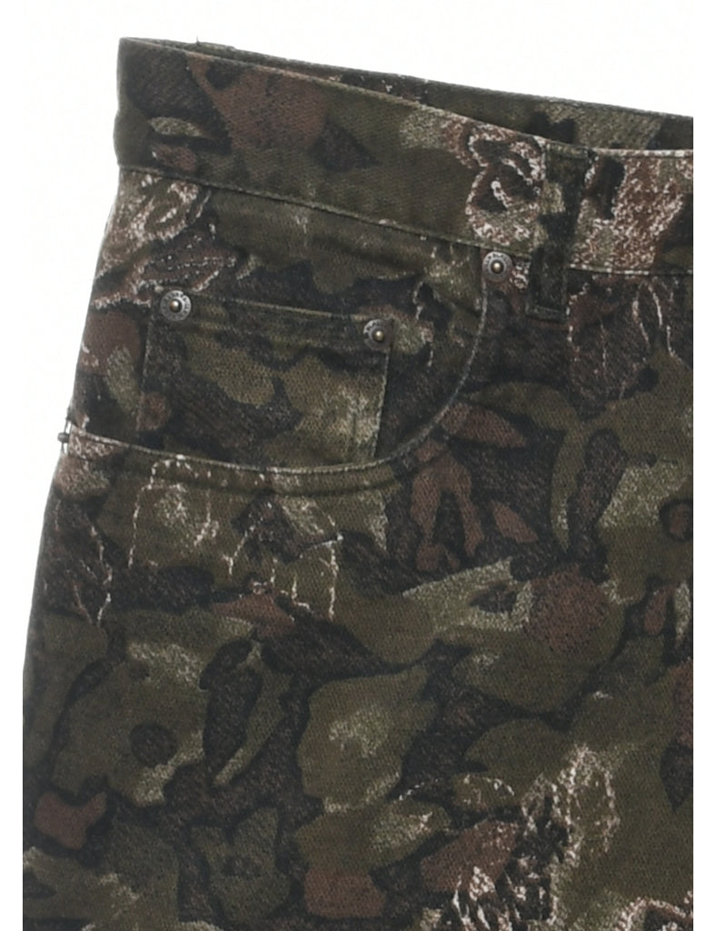 Bill Blass Floral Trousers - W33 L29