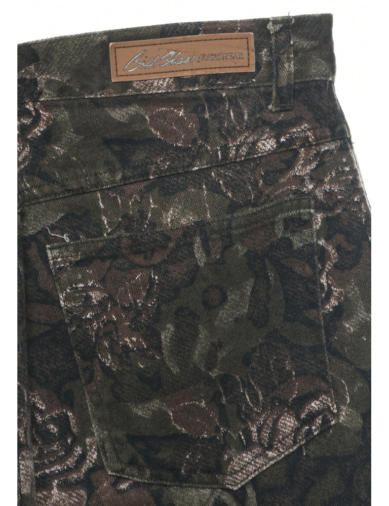Bill Blass Floral Trousers - W33 L29