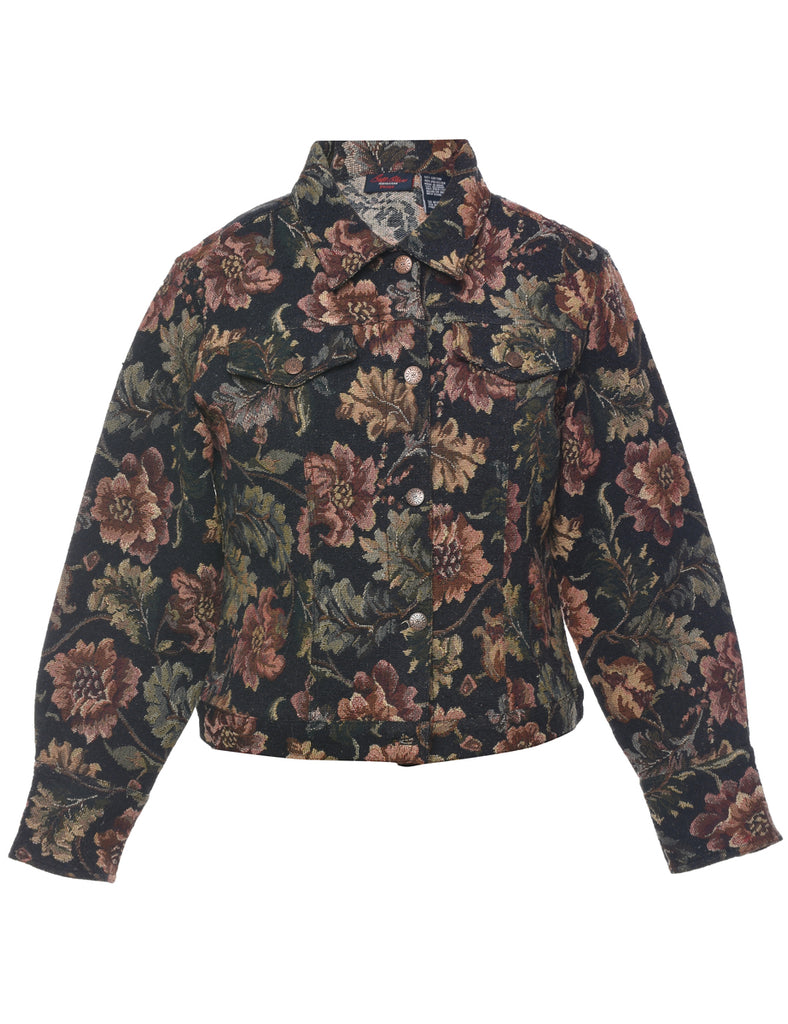 Bill Blass Tapestry Jacket - L