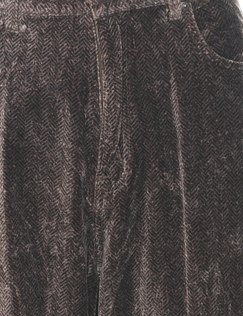 Bill Blass Velvet Trousers - W30 L29
