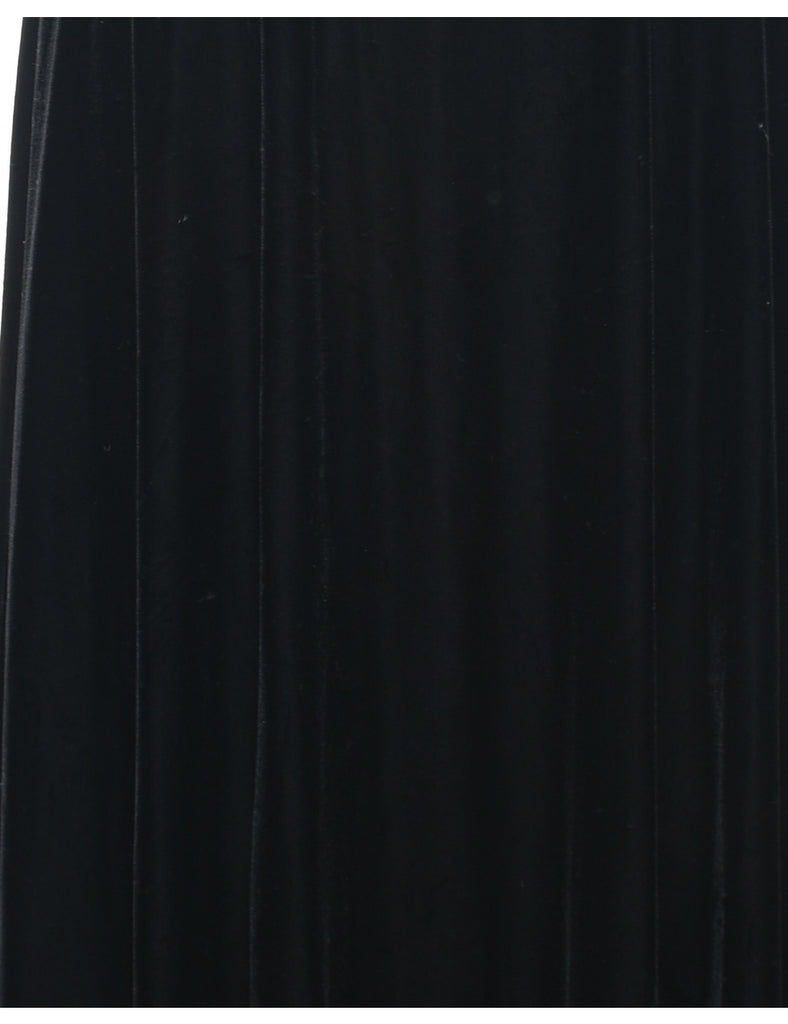 Black 1990s Strap Detail Dress - S