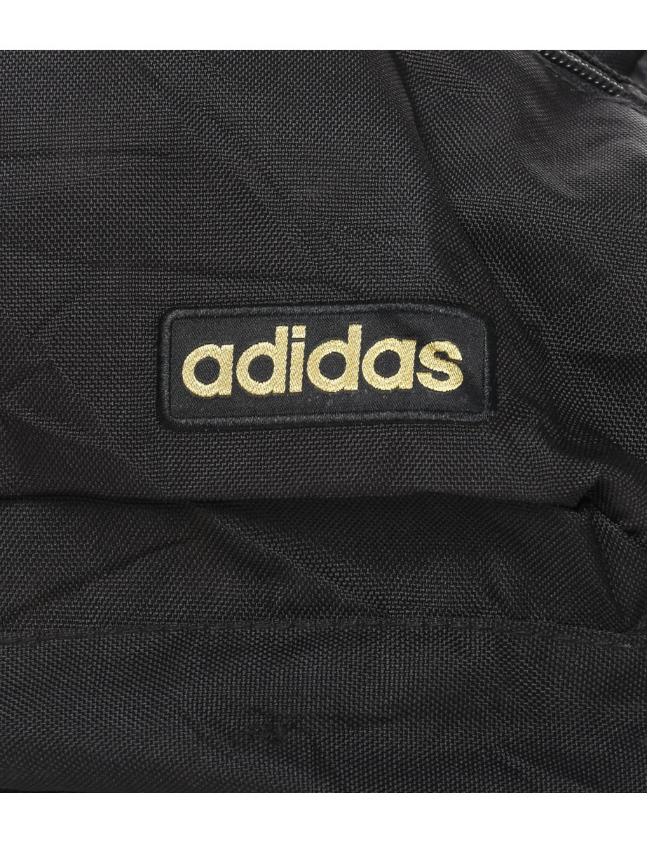 adidas black and gold backpack womens Women's Adidas Black Adidas Handbag Black, M