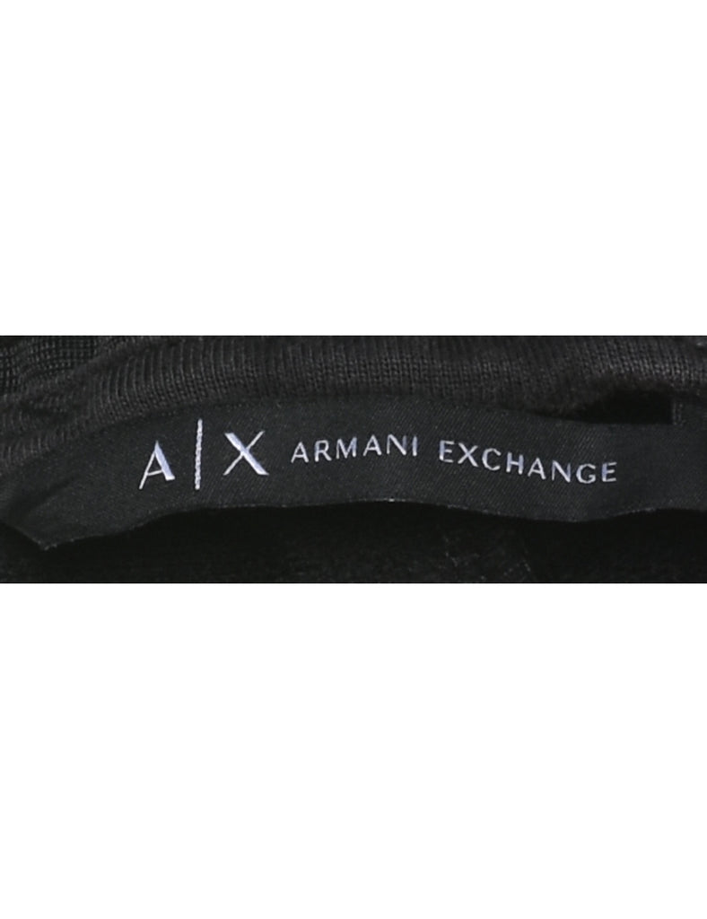 Black Armani Exchange Track Pants - W26 L27