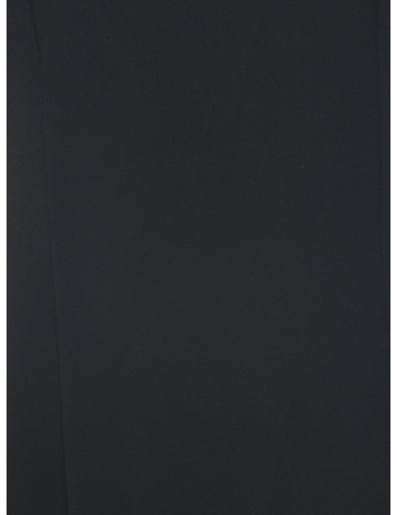 Black Beaded Dress - M