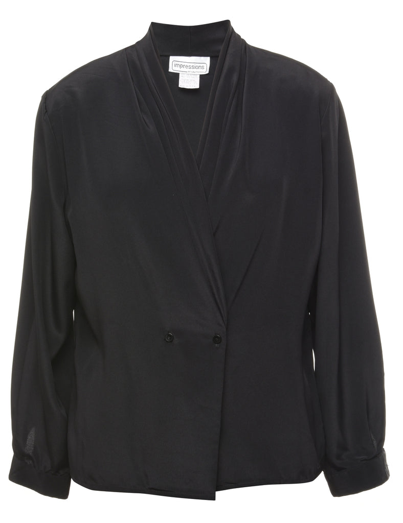 Black Blouse - L