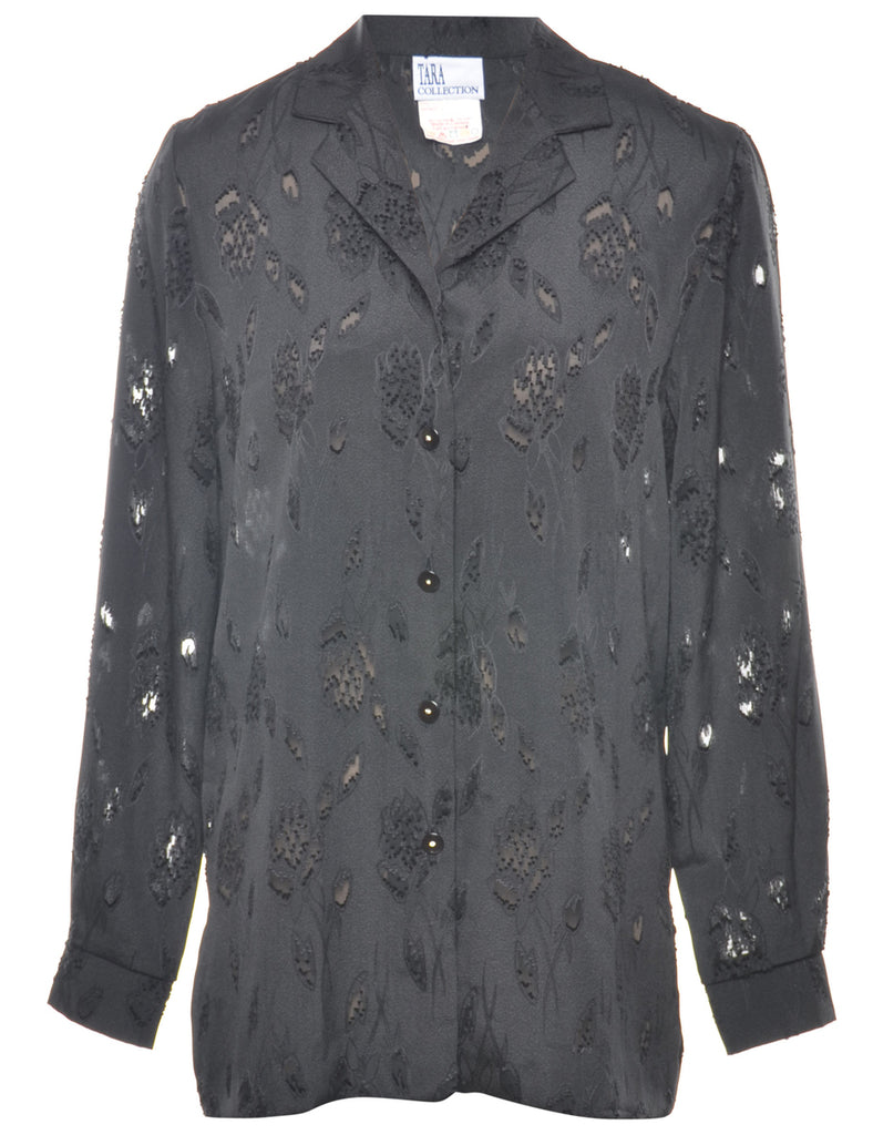 Black Blouse - M