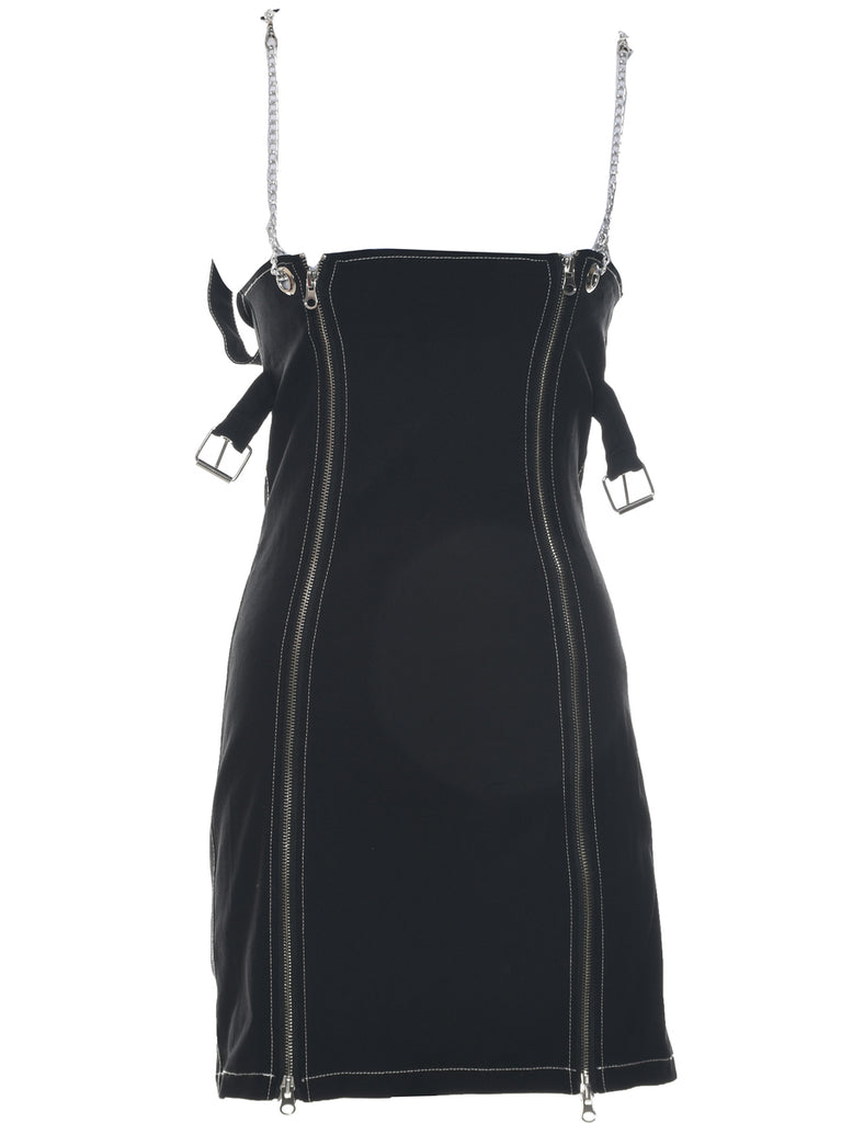 Black Bodycon Dress - XS
