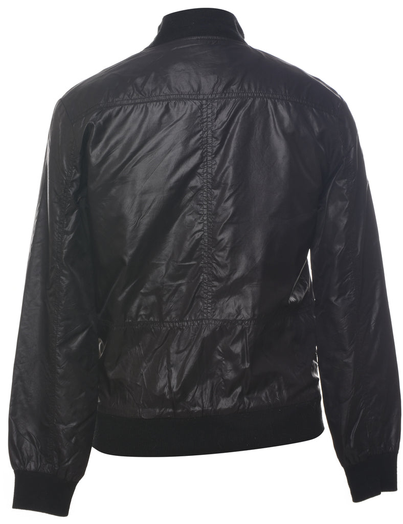 Black Bomber Jacket - M