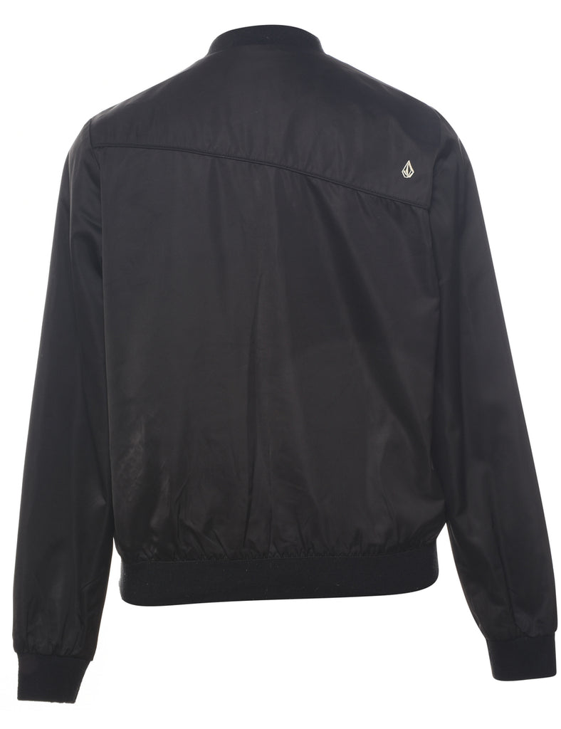 Black Bomber Jacket - M