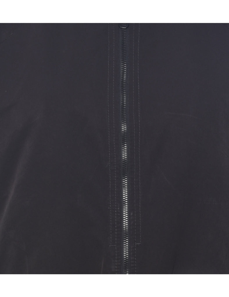 Black Bomber Jacket - L
