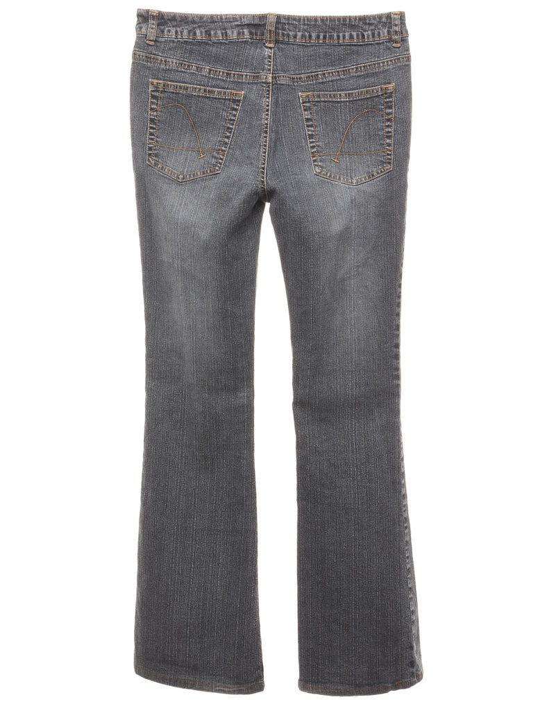 Black Bootcut Jeans - W30 L30