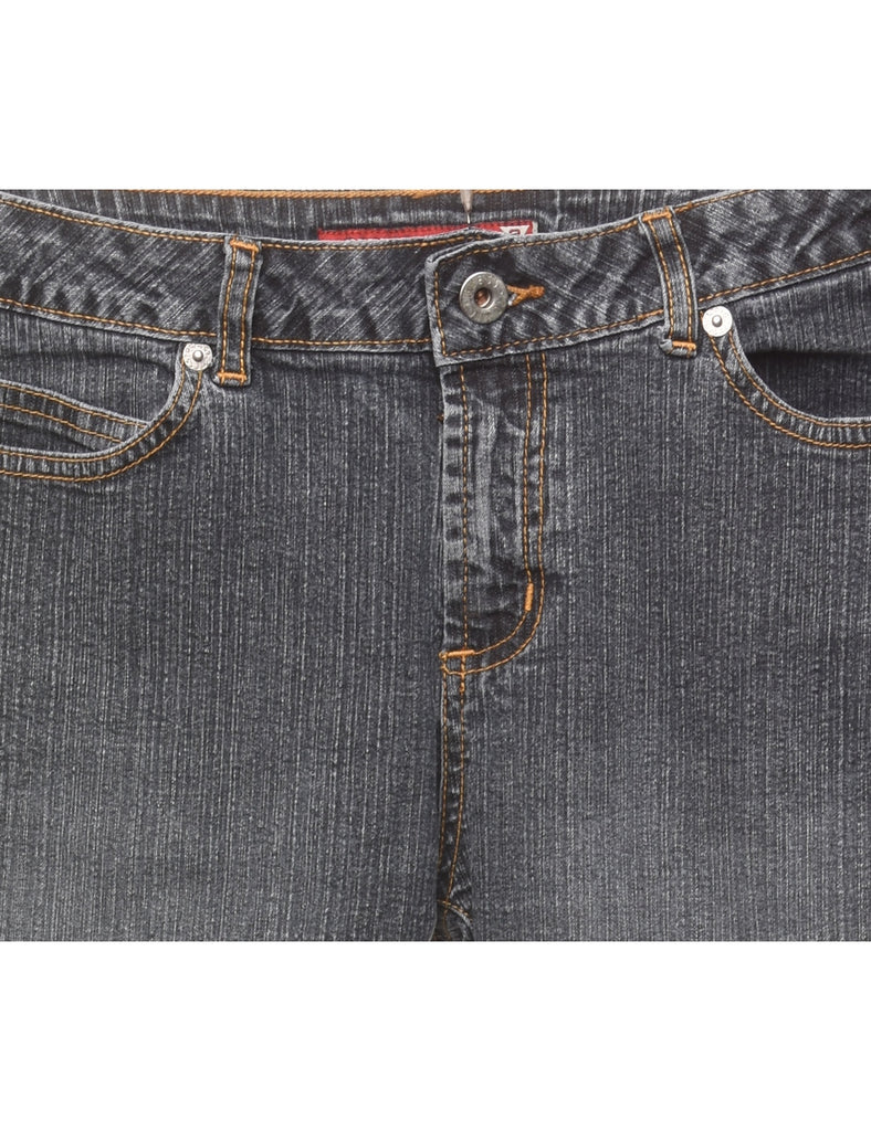 Black Bootcut Jeans - W30 L30