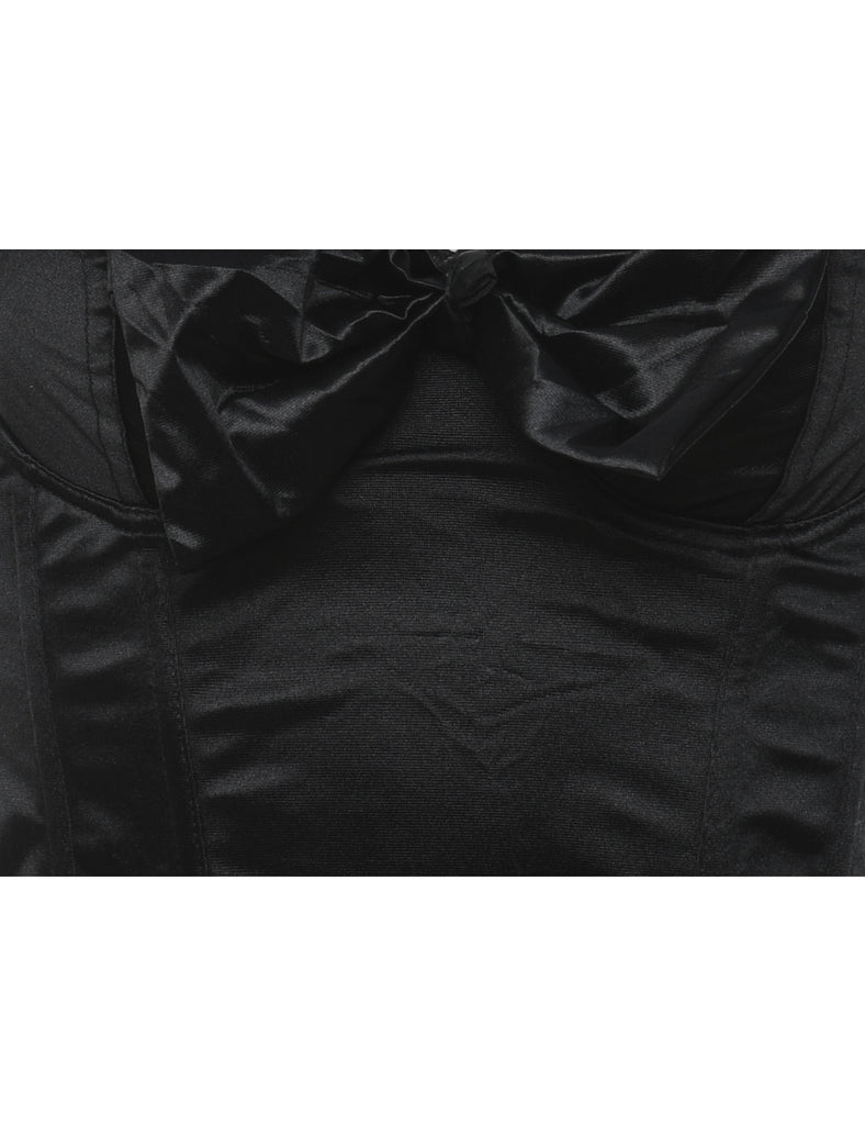 Black Bow details Corset - S