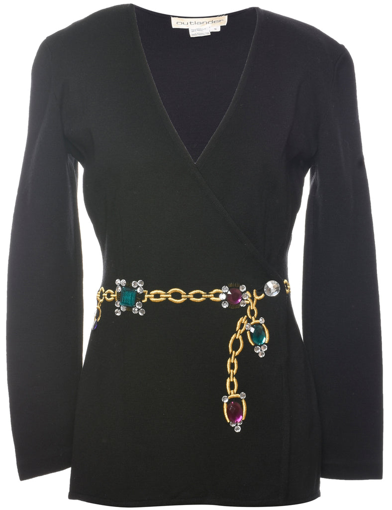 Black Cardigan - S
