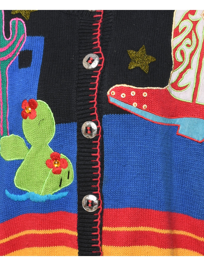 Black Cardigan - M