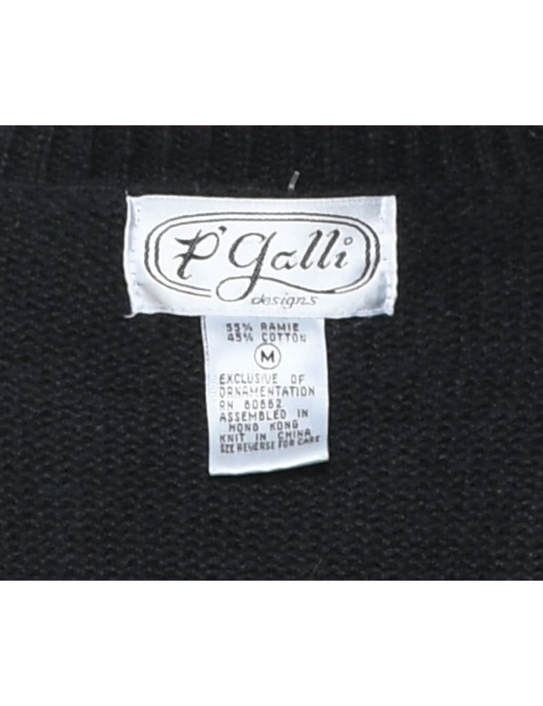 Black Cardigan - M