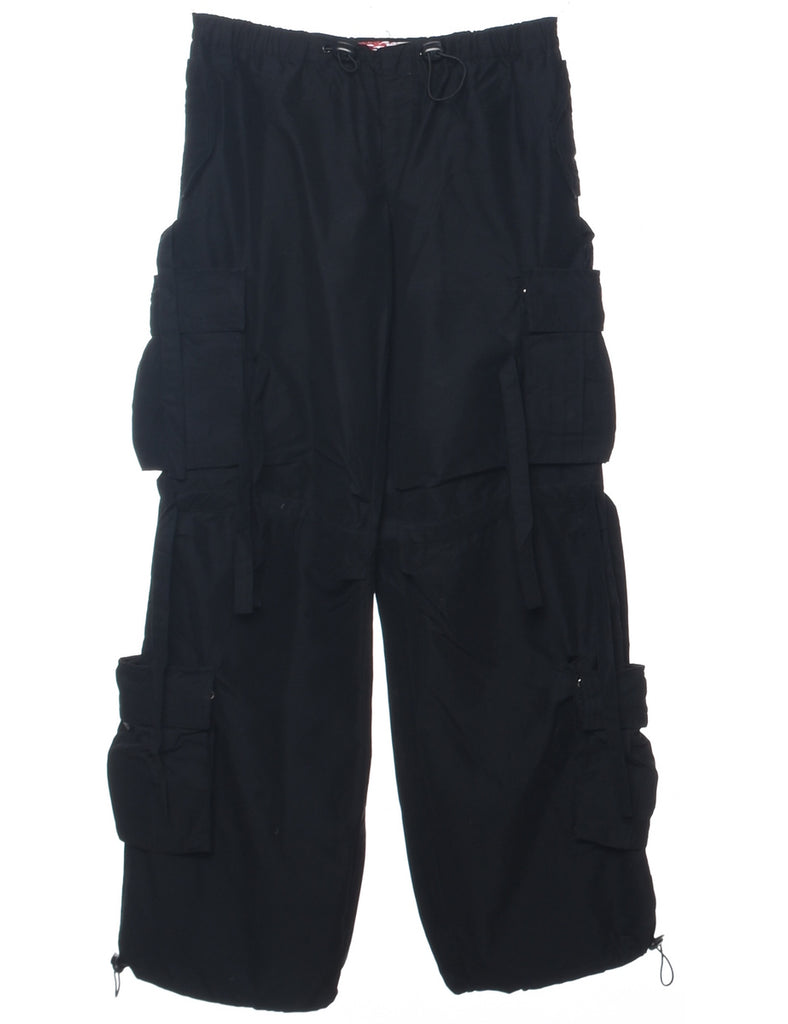 Black Cargo Pants - W27 L31