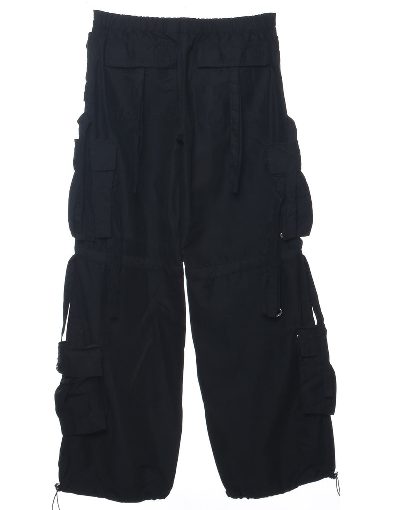 Black Cargo Pants - W27 L31