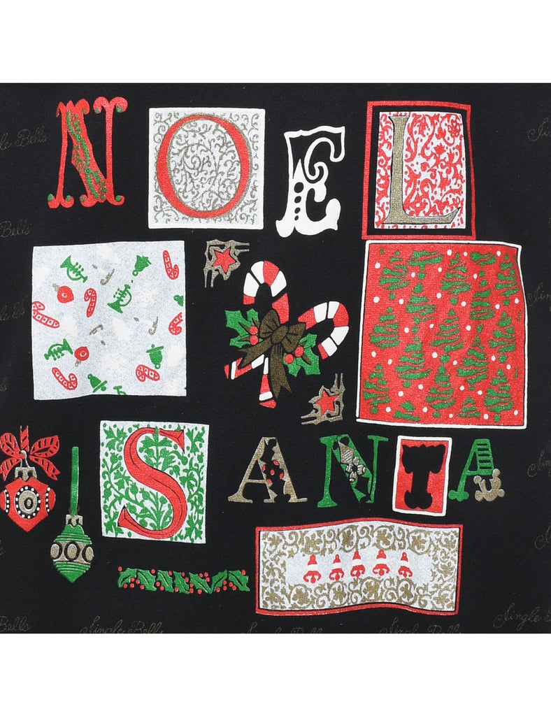 Black Christmas Sweatshirt - XL