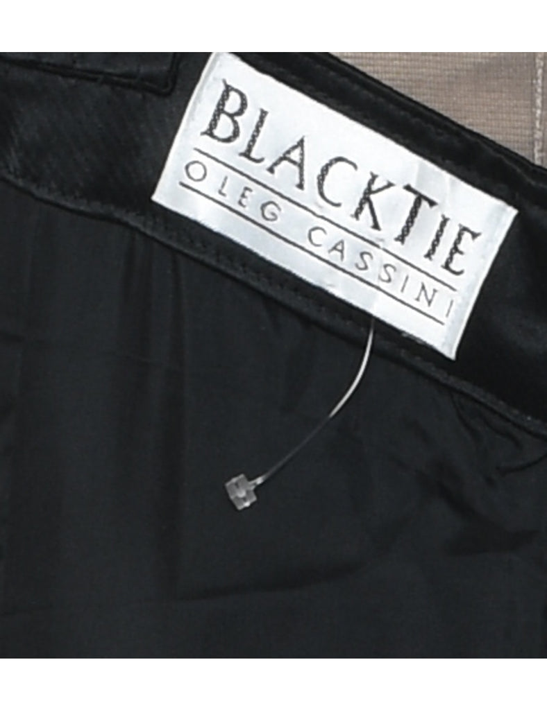 Black Classic Evening Dress - M