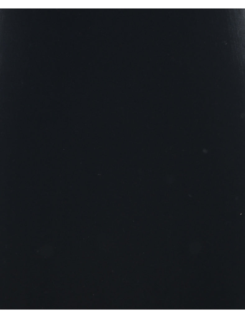 Black Classic Velvet Evening Dress - XS