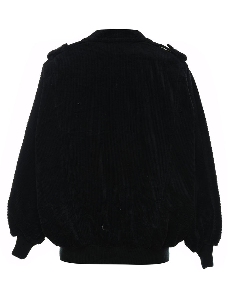 Black Corduroy Jacket - L