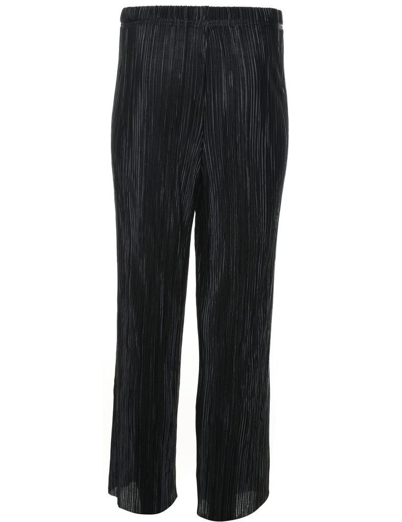 Black Culotte Style Trousers - W28 L29