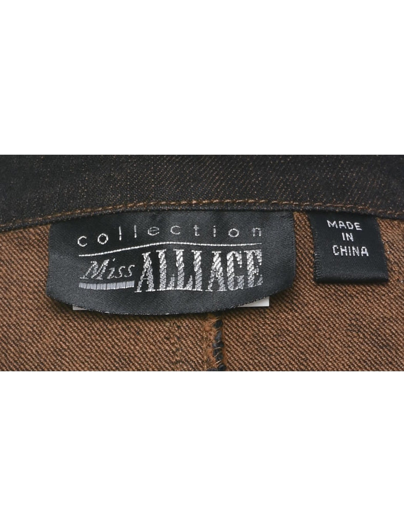 Black Denim Jacket - M