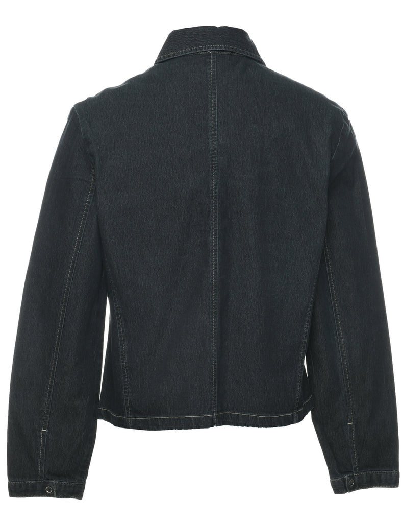 Black Denim Shirt - L