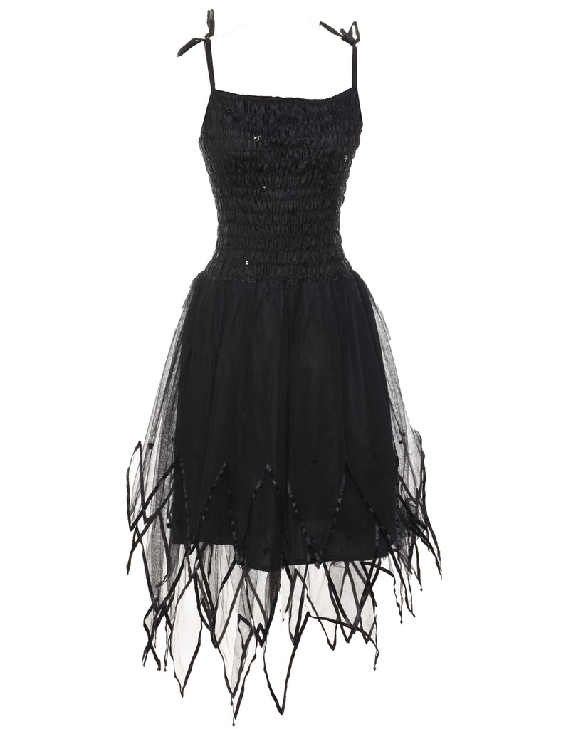 Black Evening Dress - XS