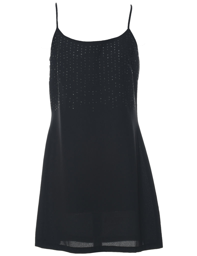 Black Evening Dress - L