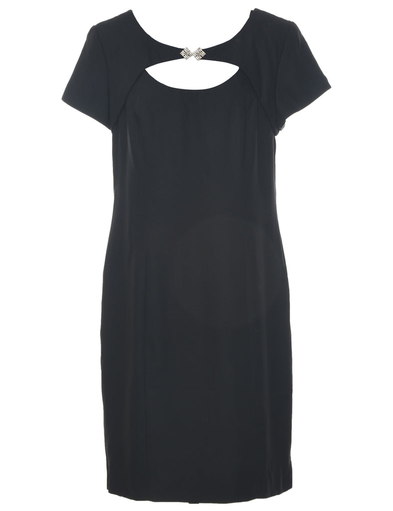 Black Evening Dress - L