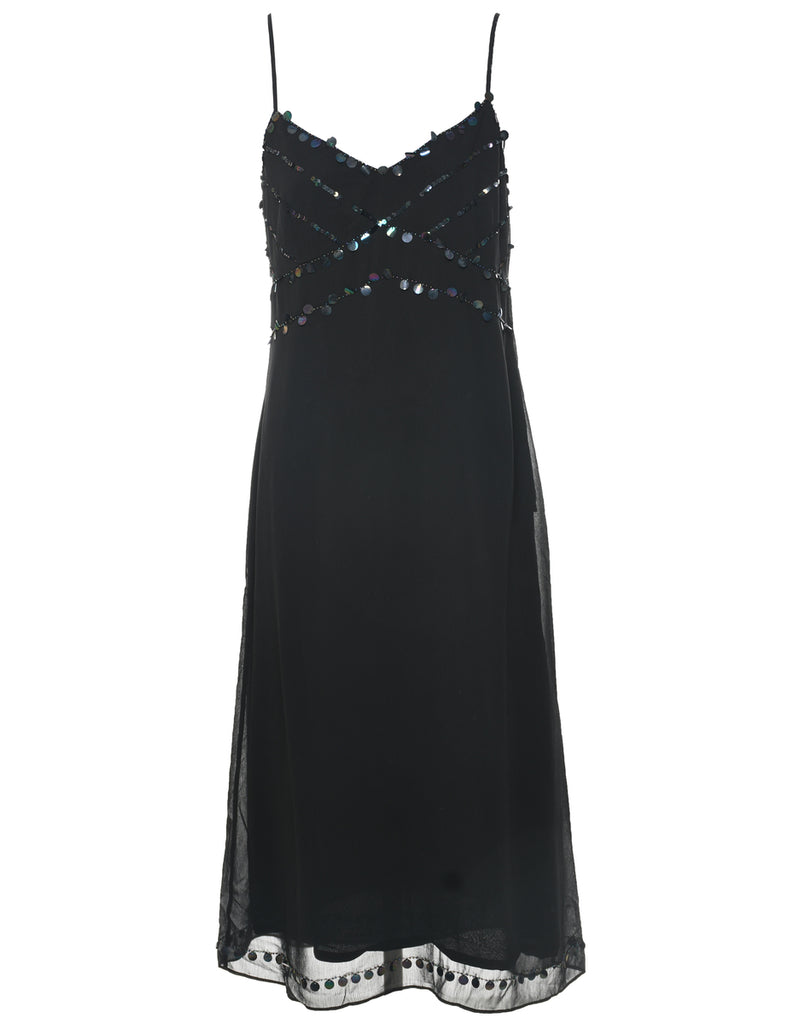 Black Evening Dress - S