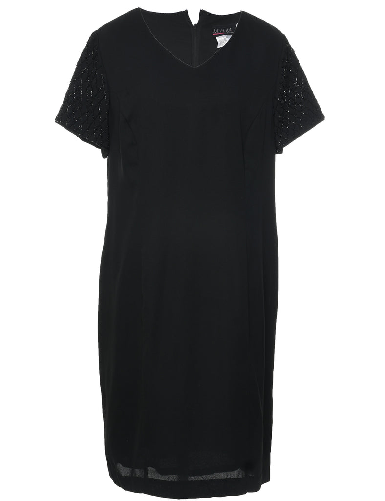 Black Evening Dress - L