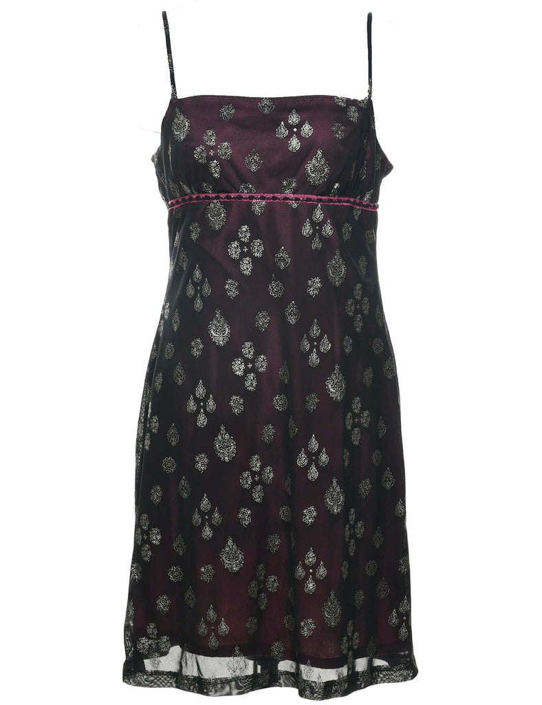 Black Evening Dress - S